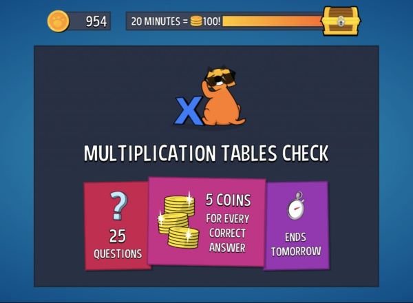 Sumdog Times Tables 600x400