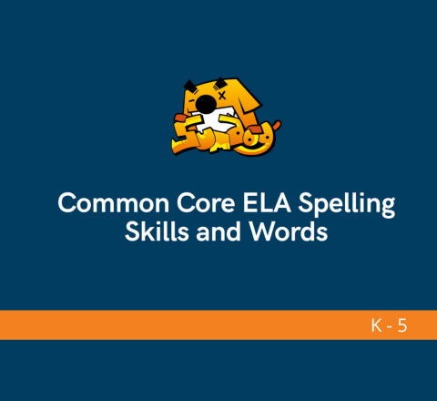 Sumdogs Common Core ELA Spelling skills and words - image 480x440
